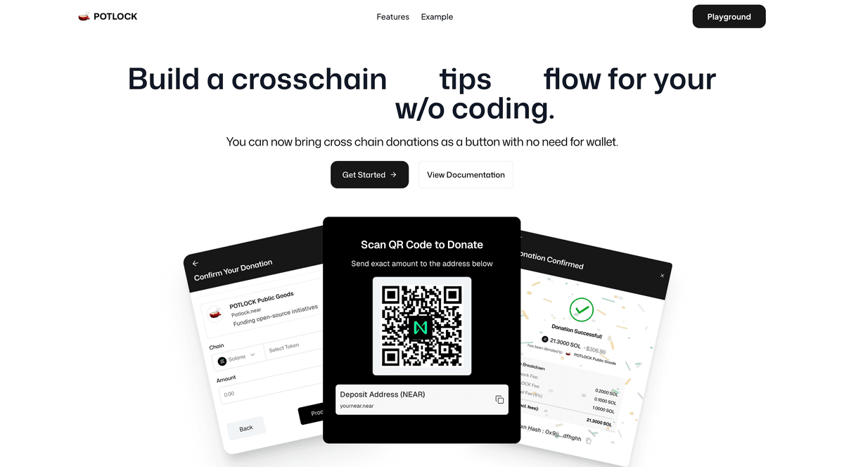 Cross Chain Widget